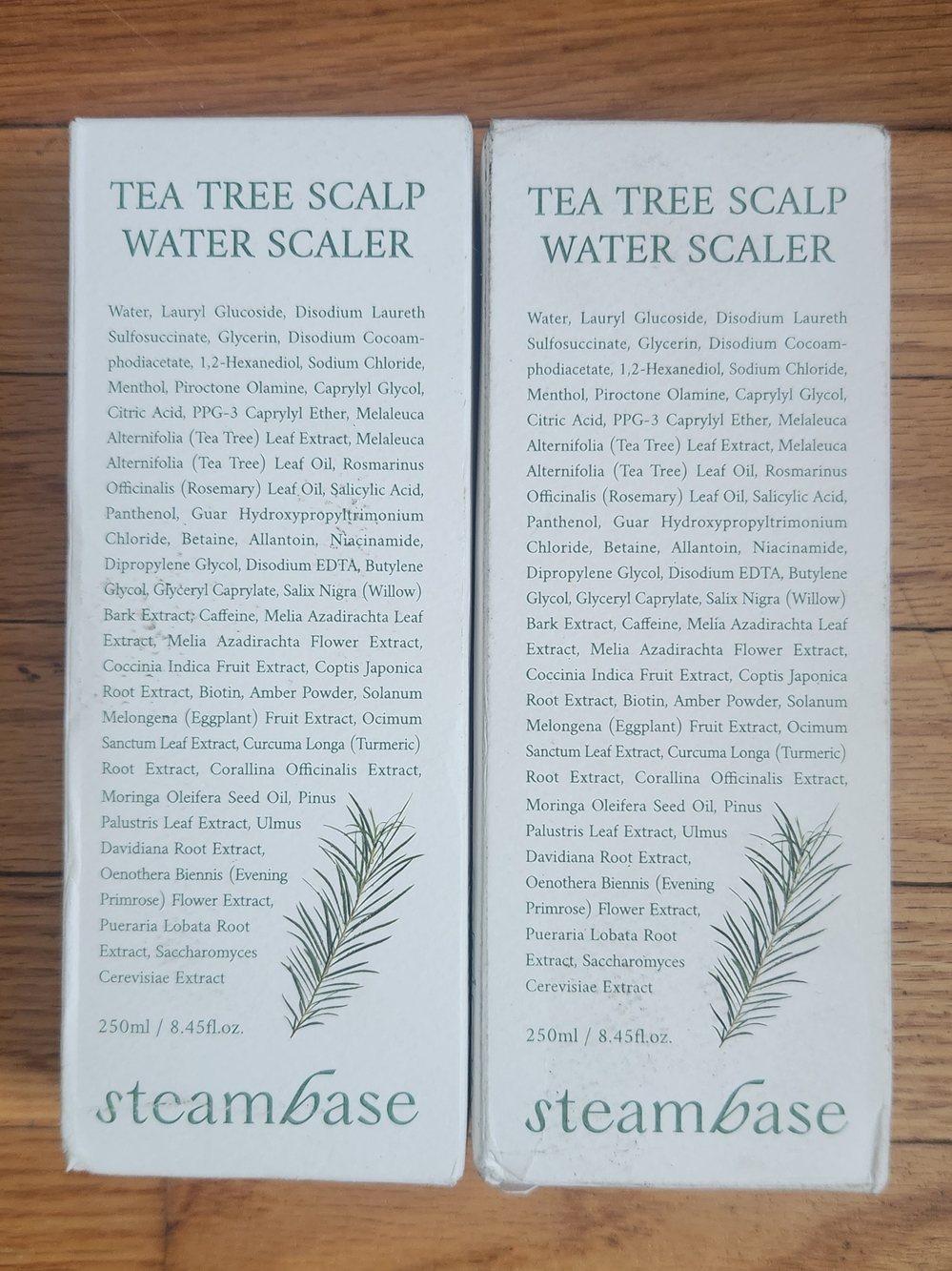 Lot of 2 Tea Tree Scalp Water Scaler. 250 Ml Each. Hair, Scalp, Exfoliating